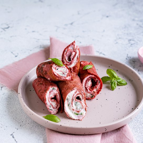 Бурякові млинці