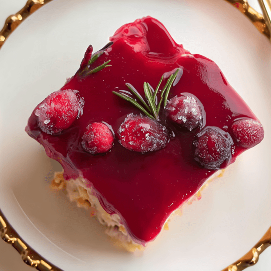 Тирамісу з апельсинами та журавлиною