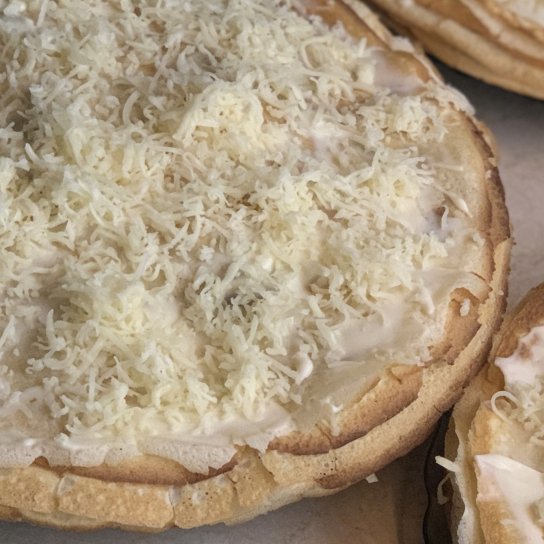 Лазанья на млинцях з грибами та сиром