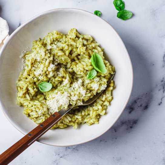 Ризото з песто