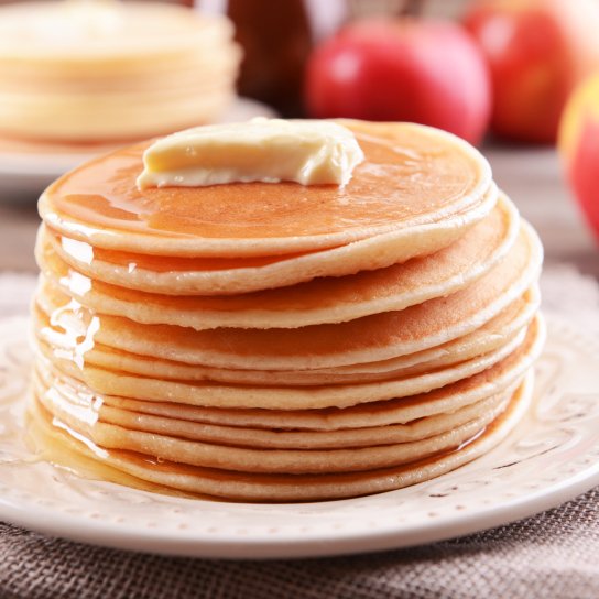 Сирно-яблучні коржики