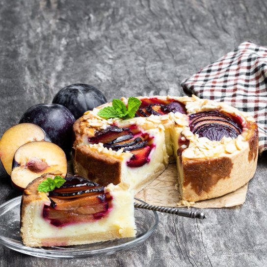 страсбургский пирог со сливами