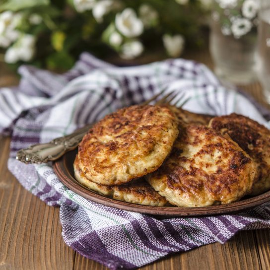 Котлети із запеченої курки