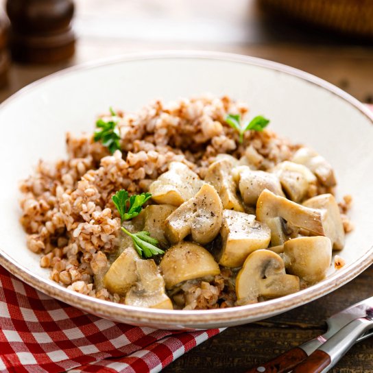 Гречотто з грибами