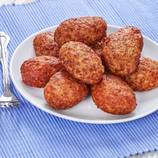 Котлети з булгуру та свинячого фаршу