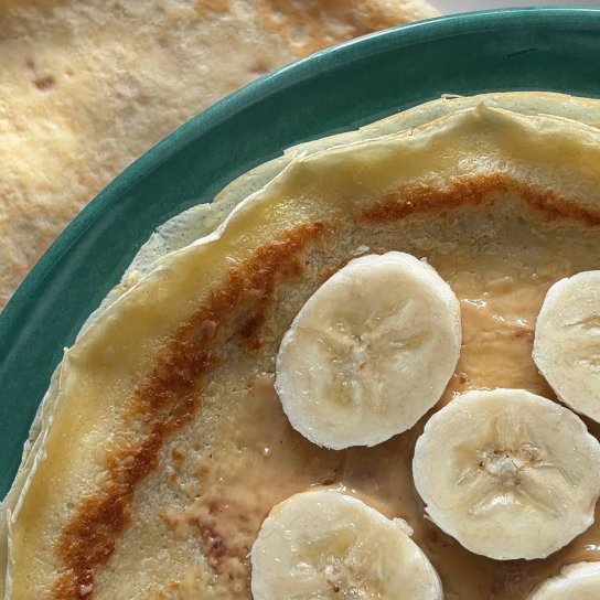 Млинці з кунжутом