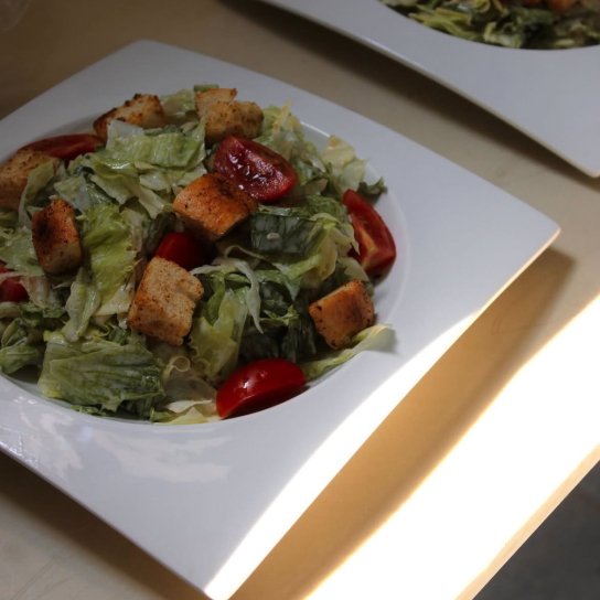 Салат «Цезар» с куркою