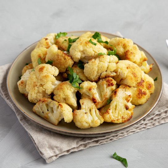 Печені суцвіття цвітної капусти з паприкою Печені суцвіття цвітної капусти з паприкою