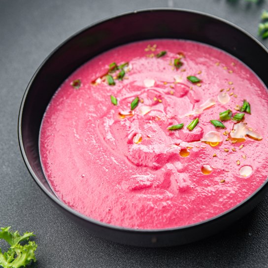 Крем-суп з буряка та картоплі