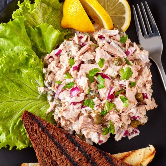 Намазка з тунця та цибулі