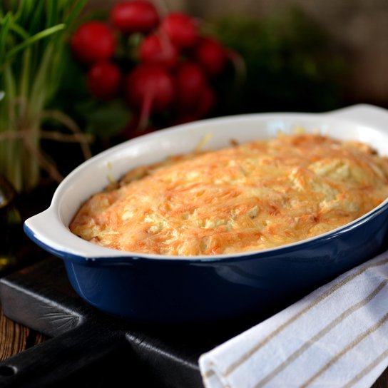 Курячий пудинг з рисом