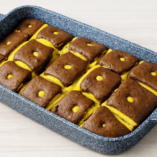 Cирно-шоколадний пиріг