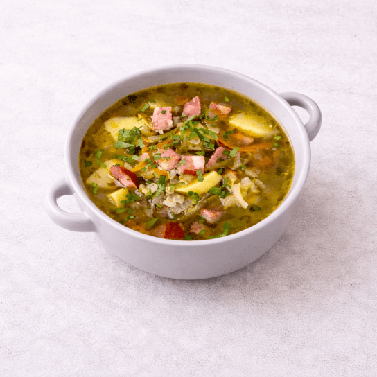 Розсольник з ковбасою