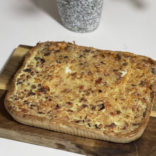 Кіш з куркою