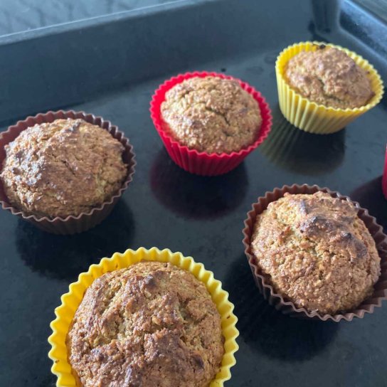 Гарбузово-морквяні мафіни