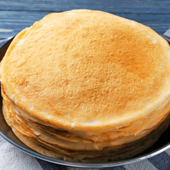 Білкові млинці з медом