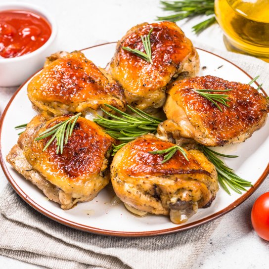 Курячі стегенця по-американськи