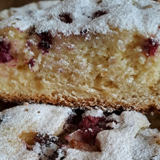 Швидкий кекс з нектаринами