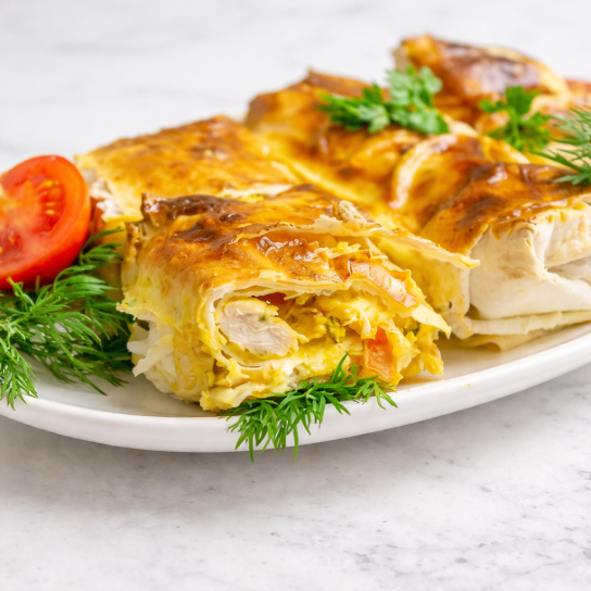 Куряче філе в лаваші