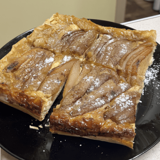 Тарт Татен з грушами