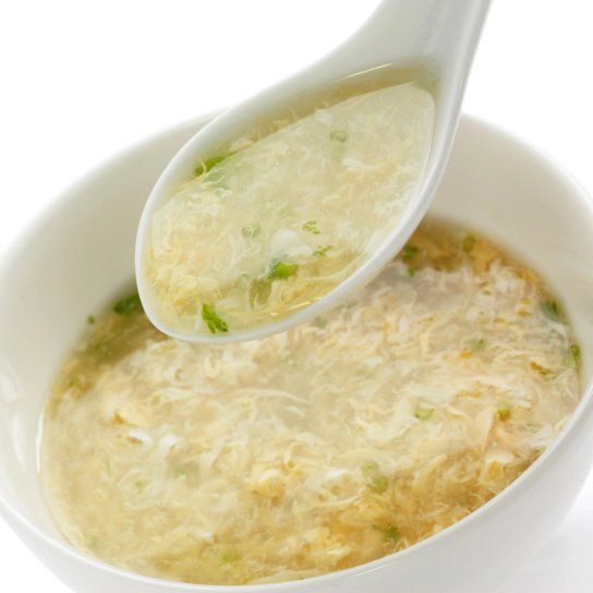 Китайський суп з яйцем