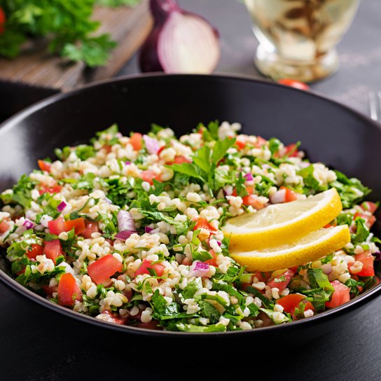 Салат з булгуром і овочами