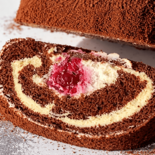 Медово-шоколадний рулет