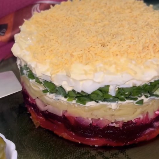 салат Біла шуба