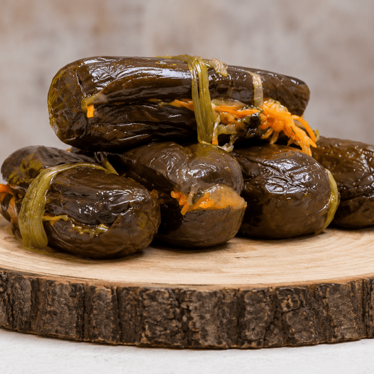 Квашені баклажани