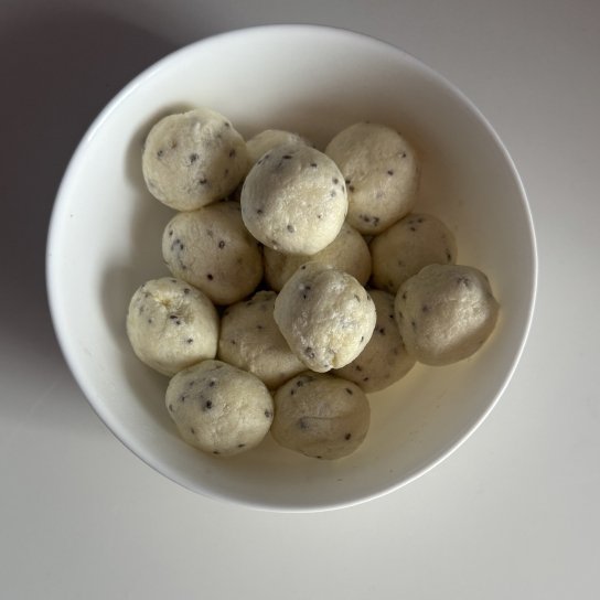 Ліниві вареники з чіа