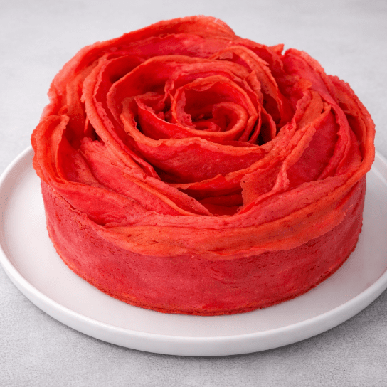 Млинцевий торт Троянда