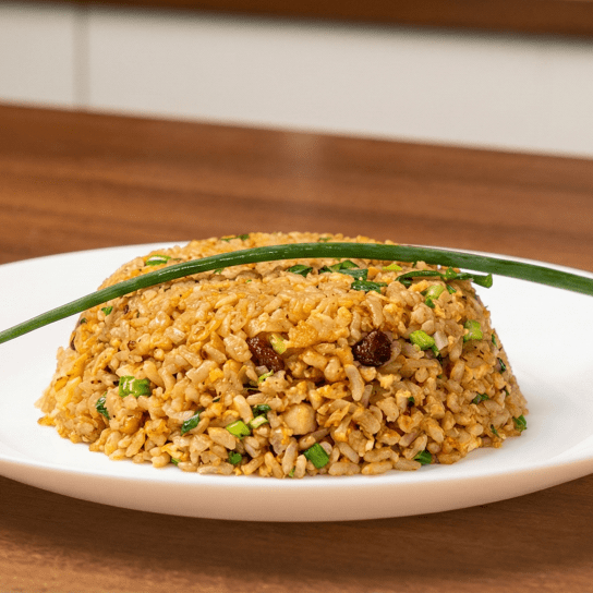 Смажений рис з куркою
