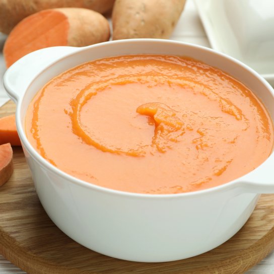 Крем-суп з батату