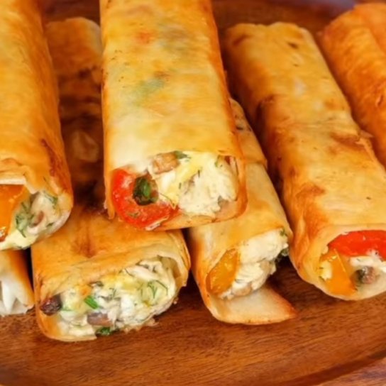 Рулетики з лаваша