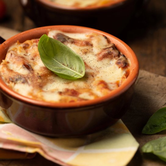 Запіканка з картоплі у горщику