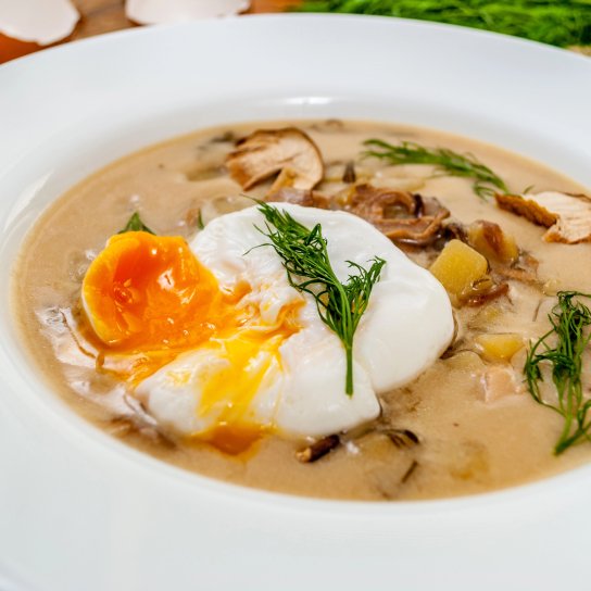 Грибний суп кулайда