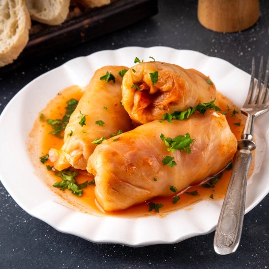 Голубці з пшоном і грибами на Святвечір