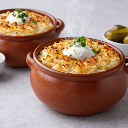 Картопляна бабка в горщиках