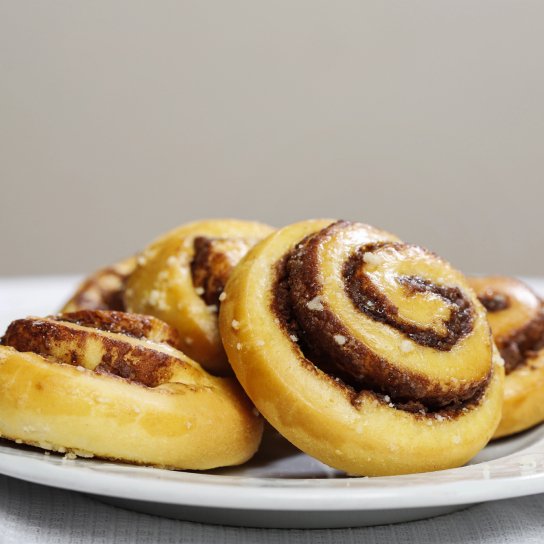 Булочки із шоколадом в аерогрилі