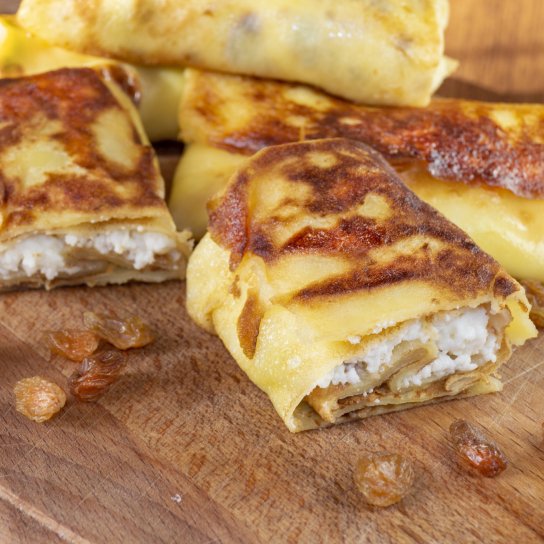 Сирний солодкий рол з лаваша