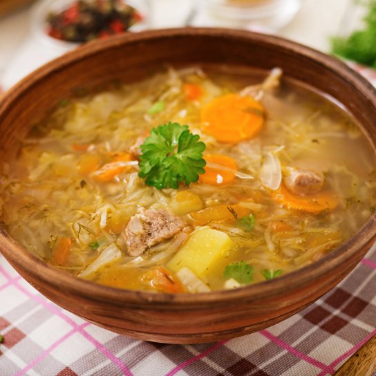 Полтавський капусняк на курячих стегенцях