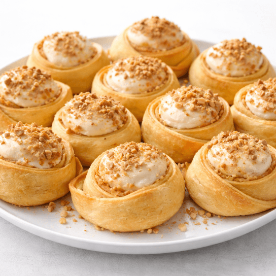 Печиво-троянди з кремом