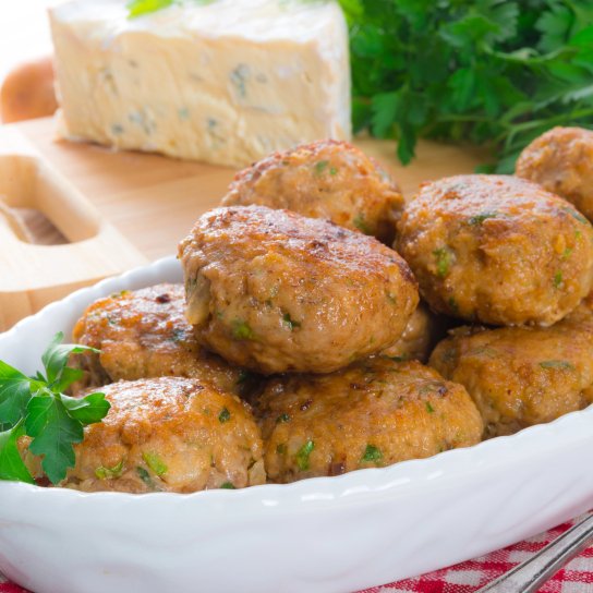 Рисові котлети на сковороді