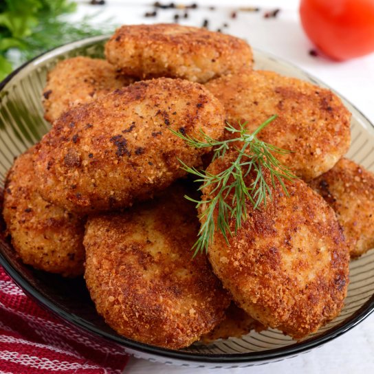 Котлети з курячих шлунків