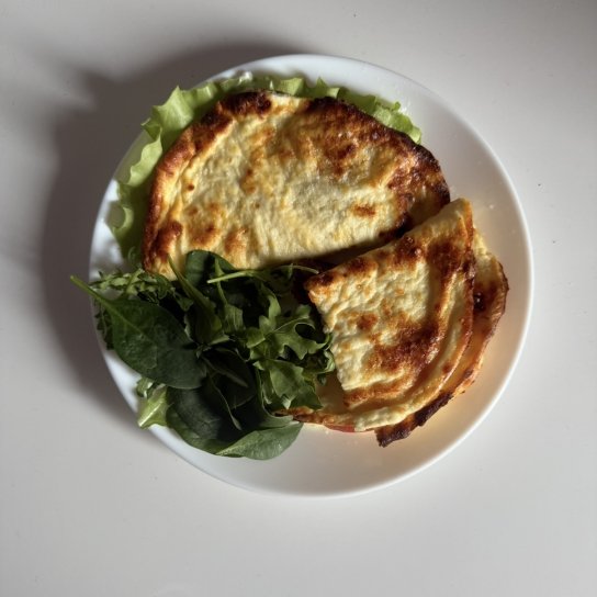 Сирний коржик білковий