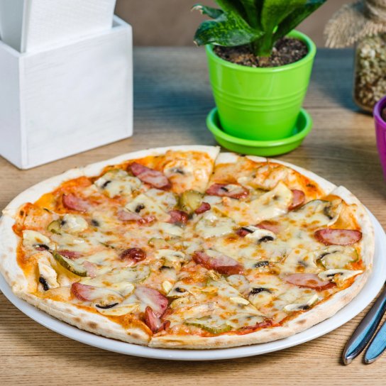 Піца на кефірі