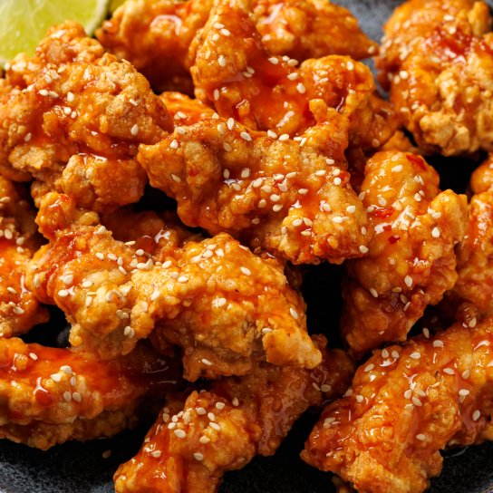 Нагетси в апельсиновому соусі