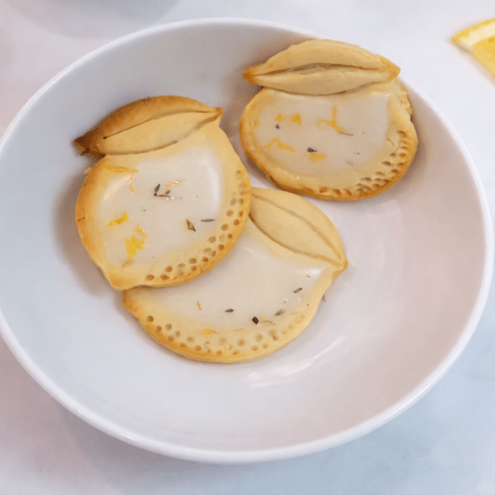 Пісне лимонне печиво