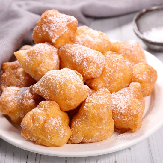 Бананові пончики