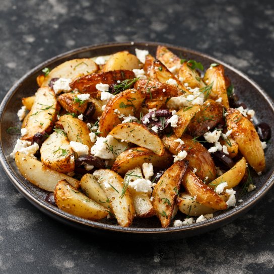 Запечена картопля з фетою